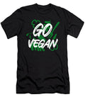 Go Vegan Gift for Vegetarian Lovers Green Food Fancy Lifestyle Art T-Shirt