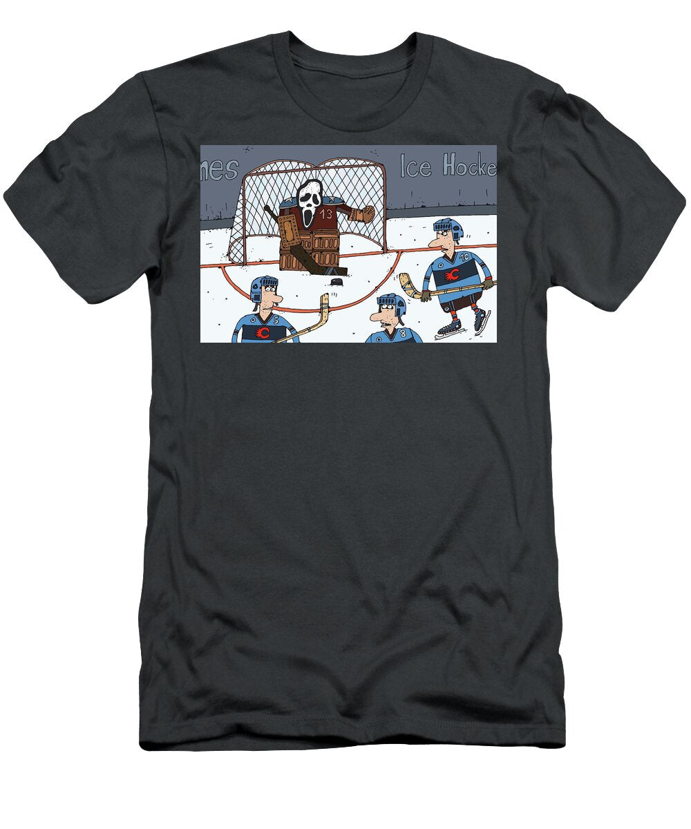 Goalie Mask Sergei Belozerov T-Shirt