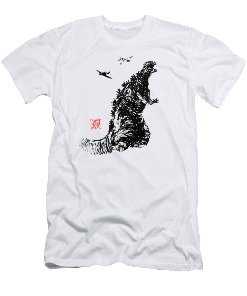 Godzilla Zero Pechane Sumie T-Shirt