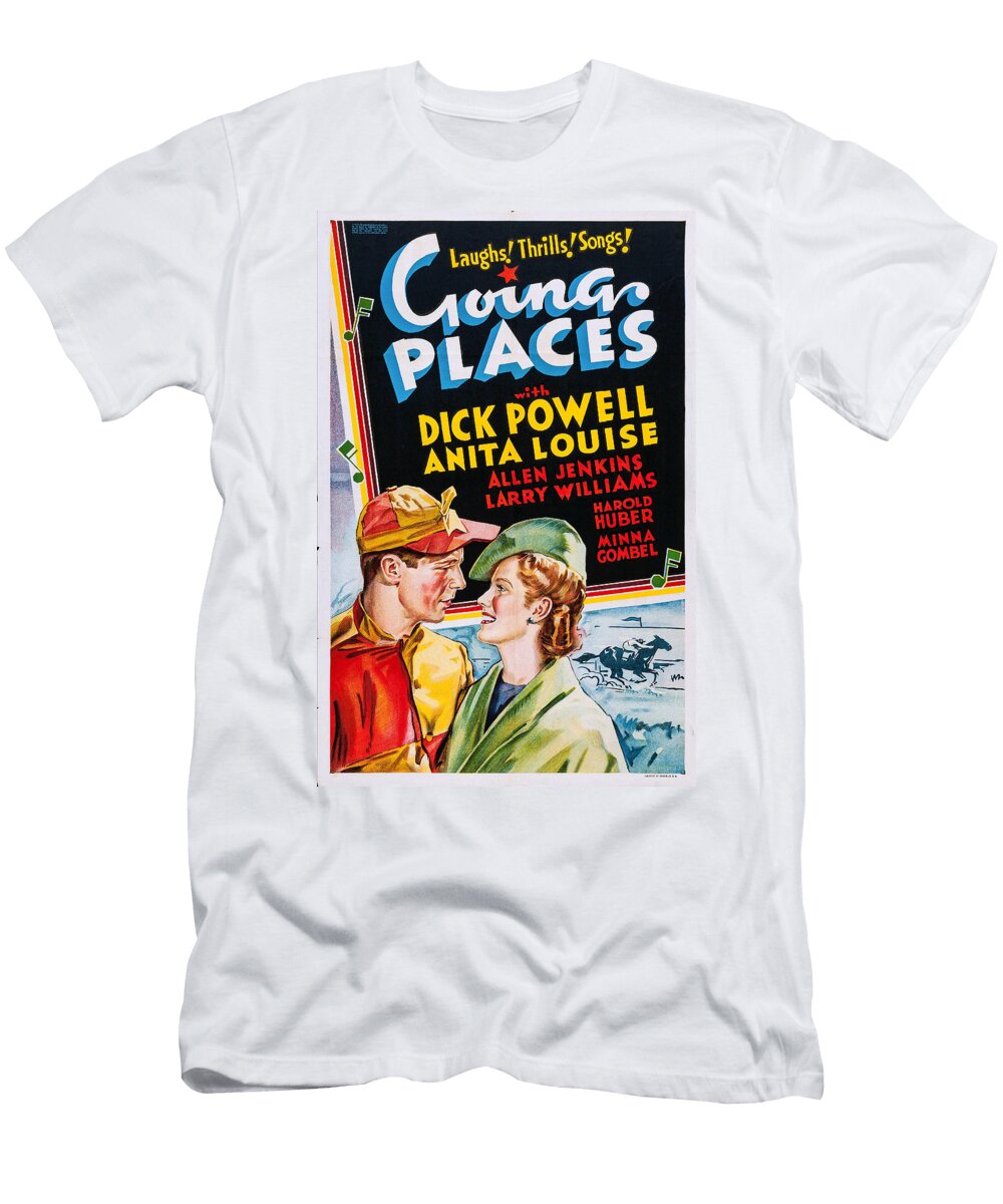 Going Places 1938 Movie Poster T-Shirt