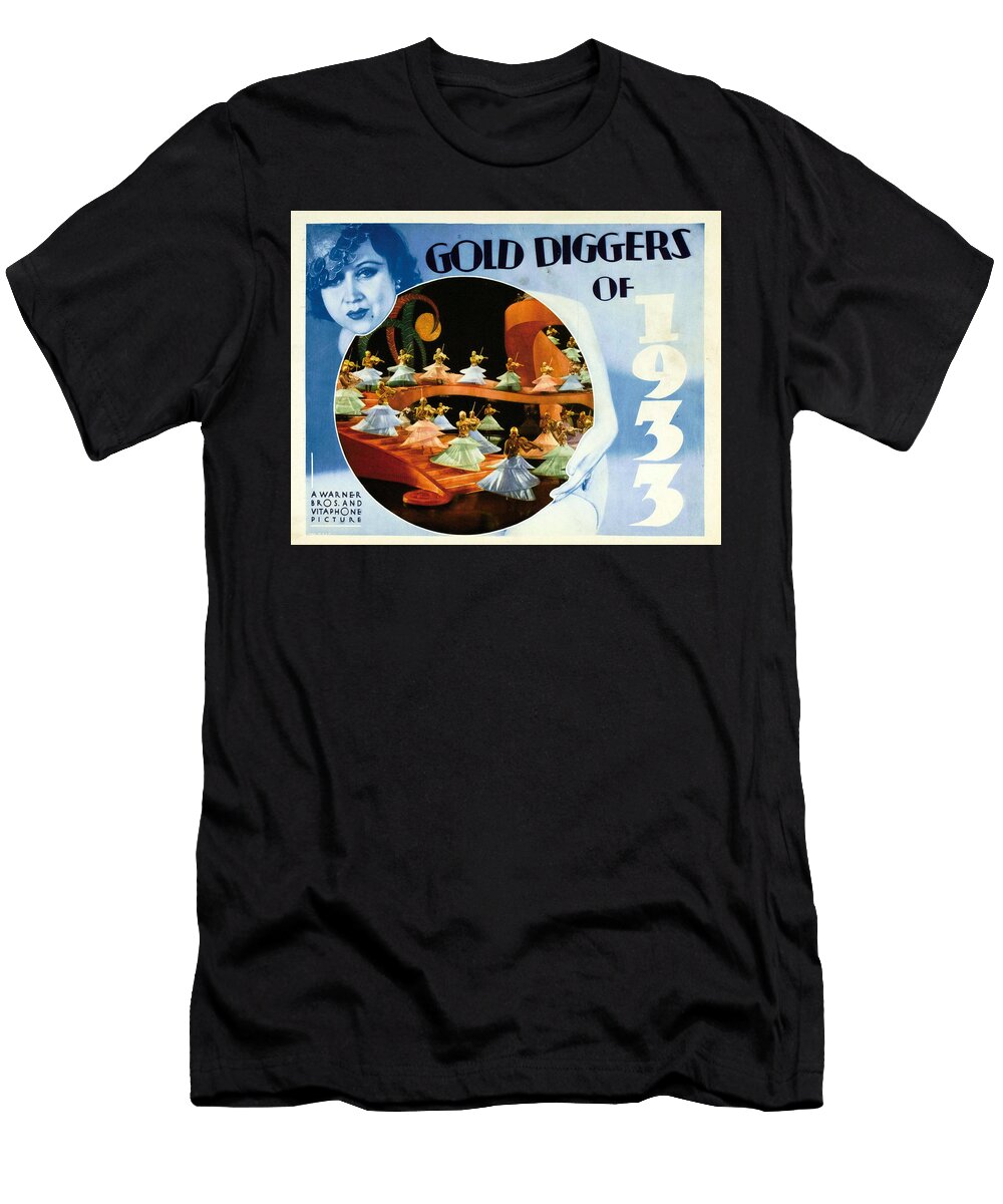 Gold Diggers of 1933 Ginger Rogers Movie Poster T-Shirt