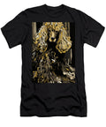 Gold Splash Poodle Dog 01 Eartha Vandenstein Eartha Vandenstein T-Shirt