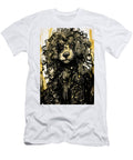Gold Splash Poodle Dog 02 Eartha Vandenstein Eartha Vandenstein T-Shirt