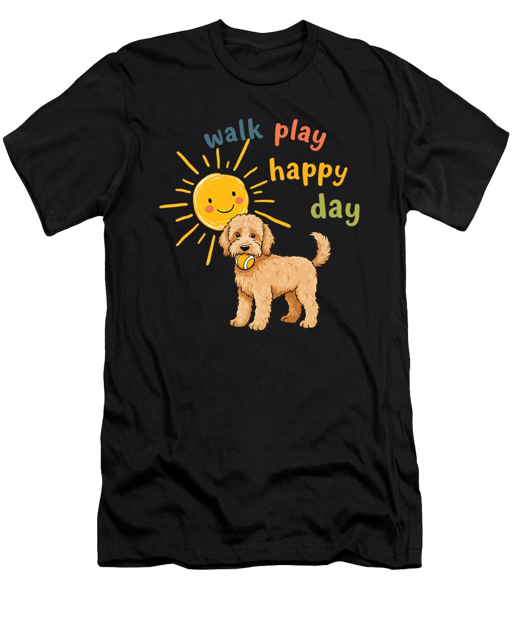 Golden Doodle Dog Doodle Dog Cockapoo Poodle Sophie Eleanor T-Shirt