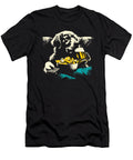 Golden Retriever Watching Tv Funny Snacks Beer Dh Bubble T-Shirt