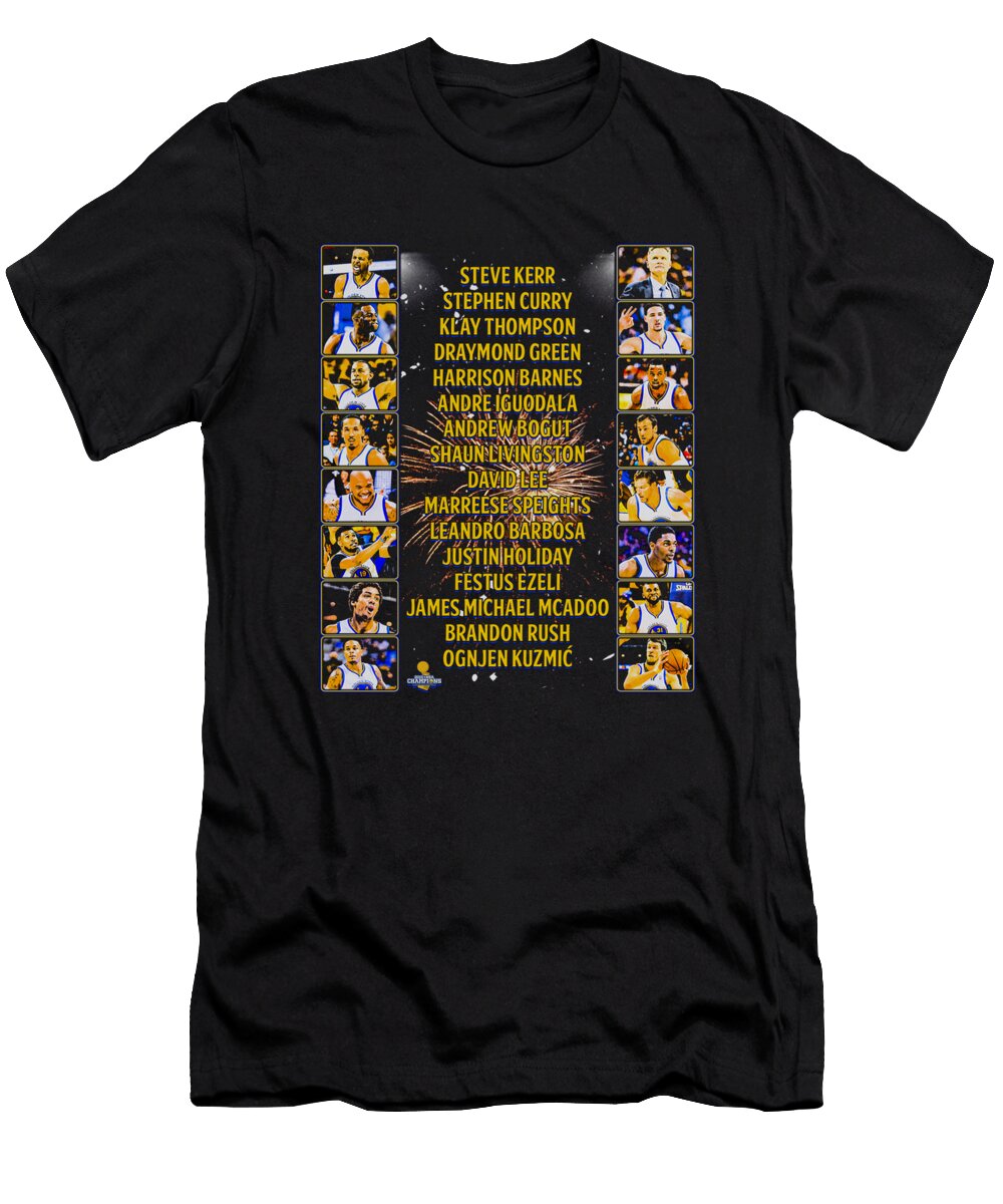 Golden State 2015 NBA Champs Team Ozlem Altin T-Shirt