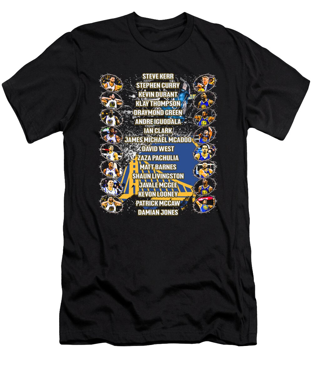 Golden State 2017 NBA Champs Team Ozlem Altin T-Shirt