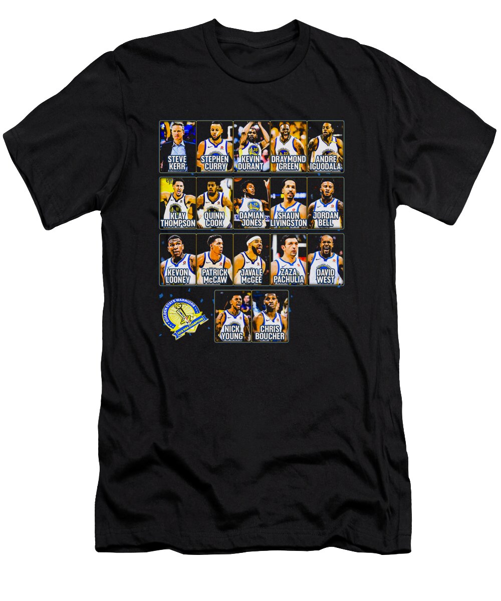 Golden State 2018 NBA Champs Team Ozlem Altin T-Shirt