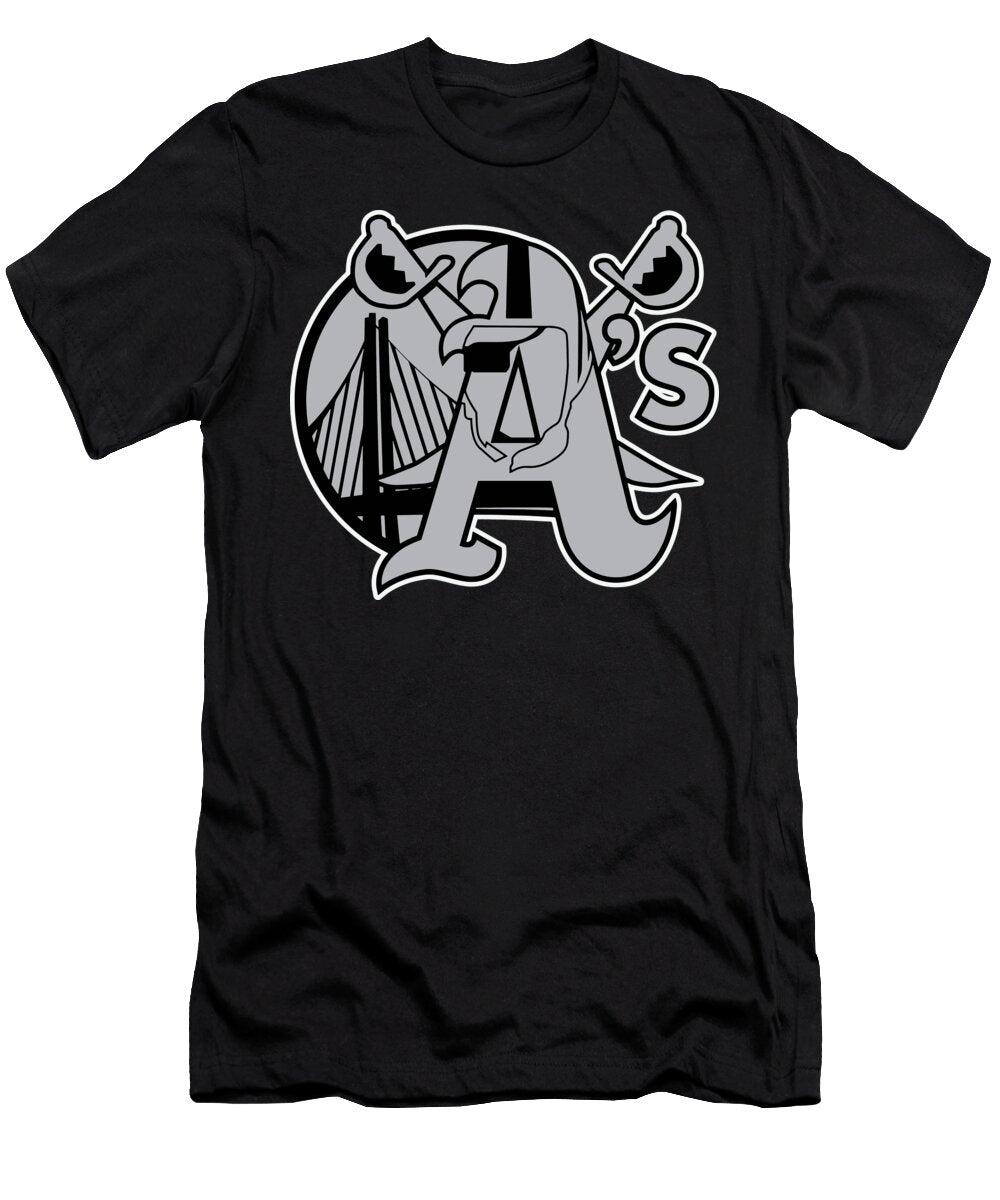 Golden State Warriors Oakland Athletics Las Vegas Raiders Huyen Vu T-Shirt