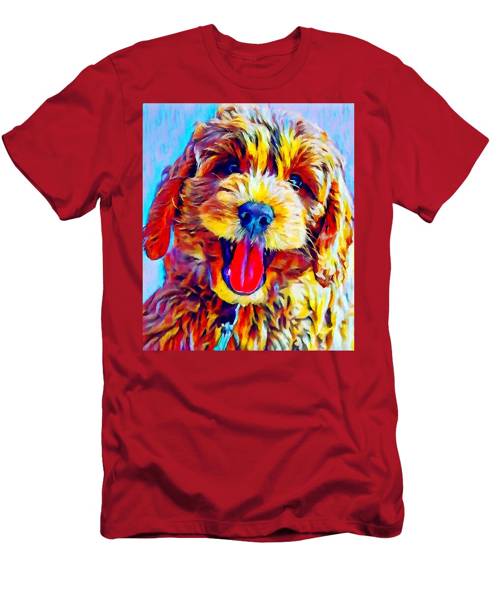 Goldendoodle 2 Chris Butler T-Shirt