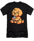 Goldendoodle Bubble Tea Dog Funny Boba Yah Lishr T-Shirt