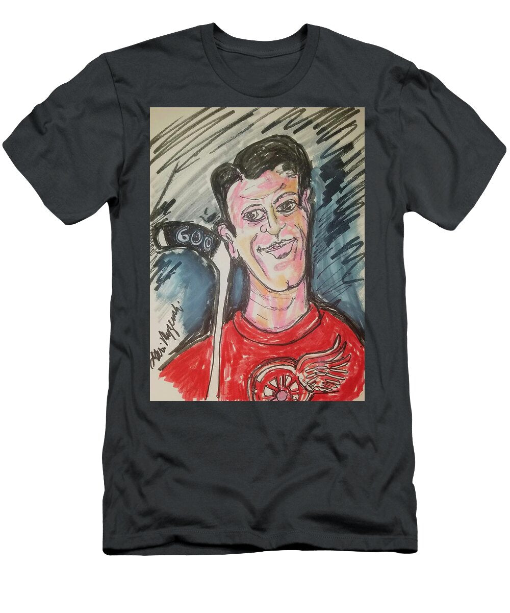Gordie Howe 600 Goals Geraldine Myszenski T-Shirt