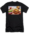 Gourmet Burger with Sides Cris J Duncan T-Shirt