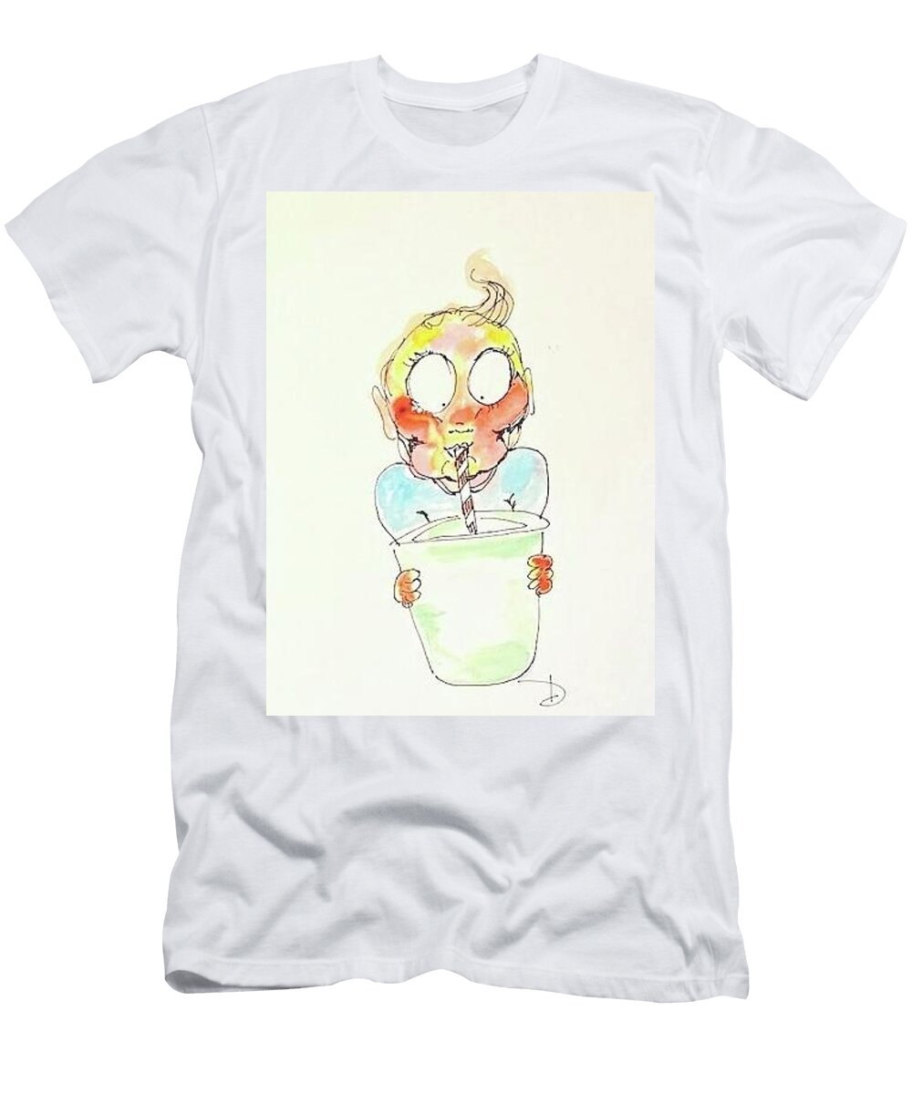 Grady Loves Smoothies Debora Lewis T-Shirt