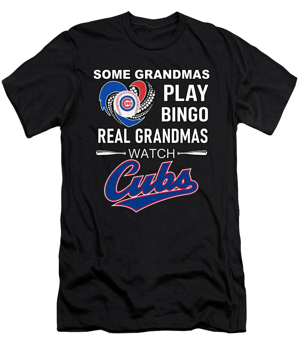 Grandma Baseball Fan Funny Sports Quote Poster Gross Vernon T-Shirt