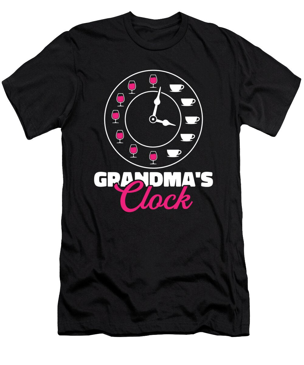 Grandmas Lock Cafe Barista Roaster Roasting Coffee Wine Crazy Squirrel T-Shirt