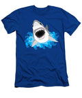 Great White Shark Leaps From Waves Wendy Lubetkin T-Shirt