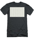 Green and White Chevron Rhombus Arrow Pattern Petite Pattern Minimal Graphic Designs T-Shirt