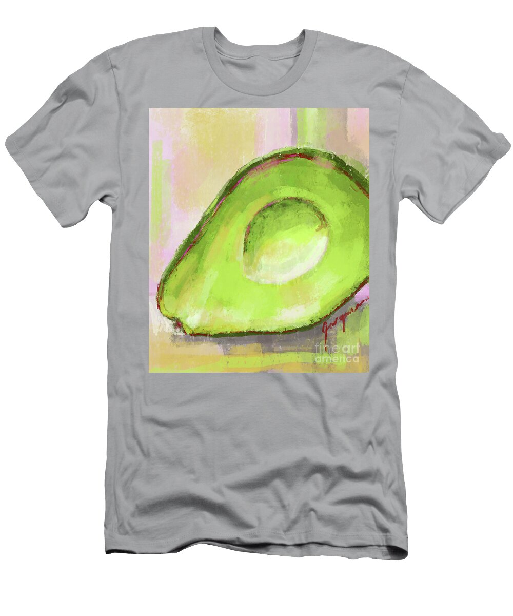 Green Avocado Modern Kitchen Decor Patricia Awapara T-Shirt