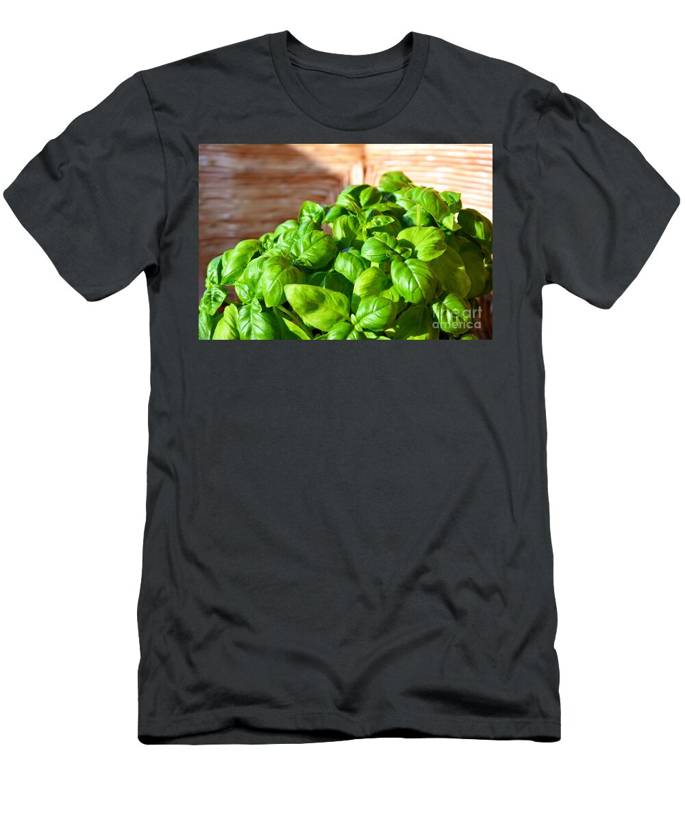 Green Basil Ramona Matei T-Shirt
