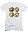 Green Heart Buttons Joanna Redesiuk T-Shirt