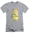 Green Kawaii Fat Cat Joanna Redesiuk T-Shirt