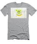 Green Spinach Fruit and Vegetable Smoothie Smile Face Carol Mellema T-Shirt