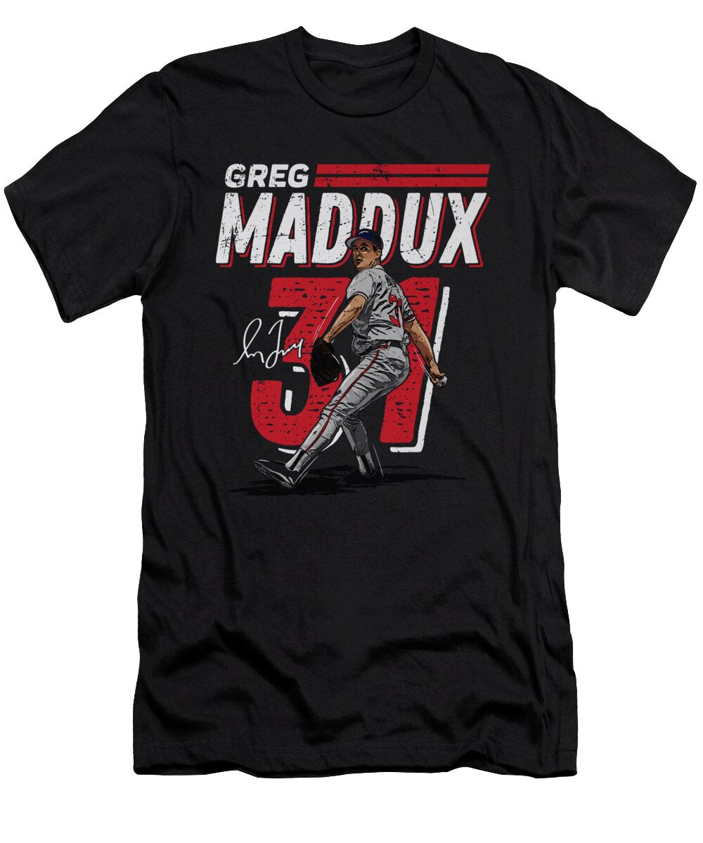 Greg Maddux Atlanta Dash Ihsan Sirin T-Shirt