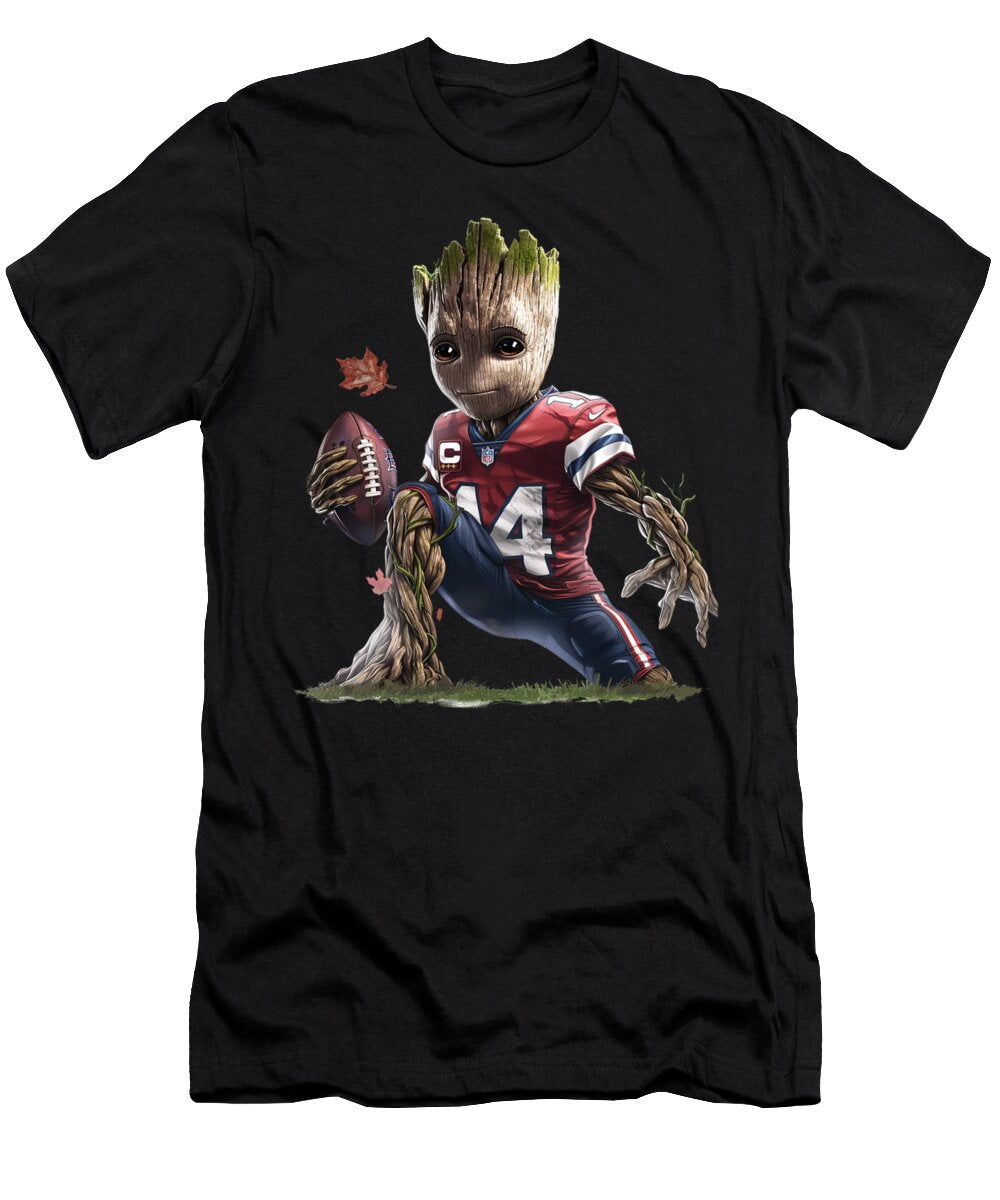 Groot Vs Chiefs Logo Aesthetic Athletic Alliance Mizorey T-Shirt