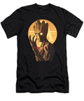Groot Vs Chiefs Logo Chiefs Cast Challenge Mizorey T-Shirt