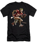 Groot Vs Chiefs Logo Figures Face Fray Mizorey T-Shirt