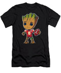 Groot Vs Chiefs Logo Figures Faceoff Football Mizorey T-Shirt
