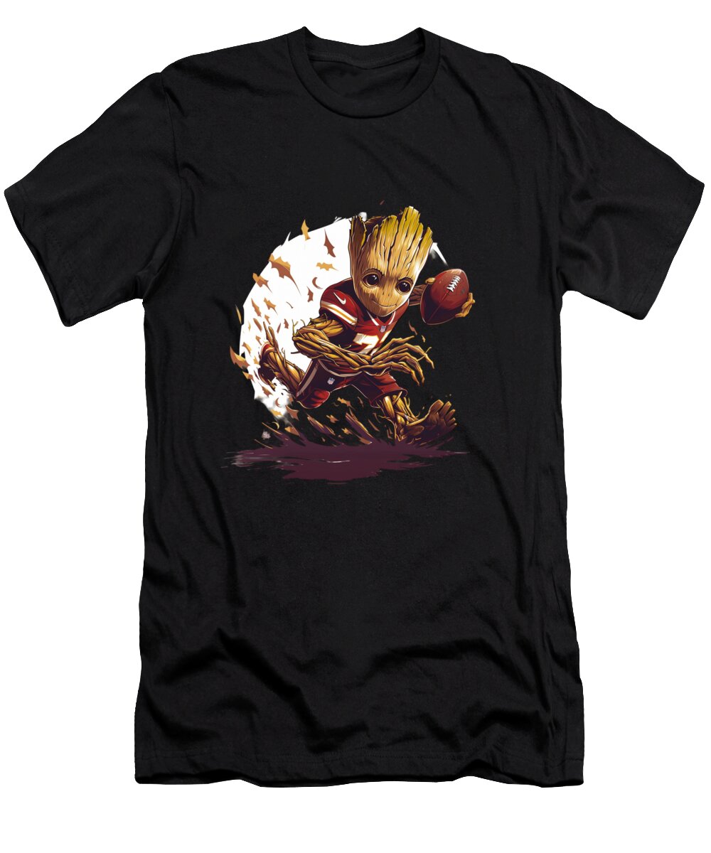 Groot Vs Chiefs Logo Guardian Gridiron Greats Mizorey T-Shirt