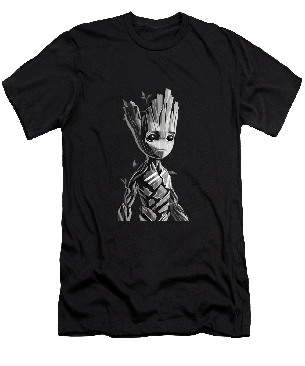 Groot Vs Chiefs Logo Hero Heraldic Heat Mizorey T-Shirt