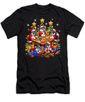 Group Santa Huskies Christmas Activities Funny Sophie Eleanor T-Shirt