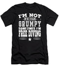 Grumpy Free Diver Cool Gift Dusan Vrdelja T-Shirt