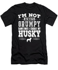 Grumpy Siberian Husky Dog Owner Gift Dusan Vrdelja T-Shirt