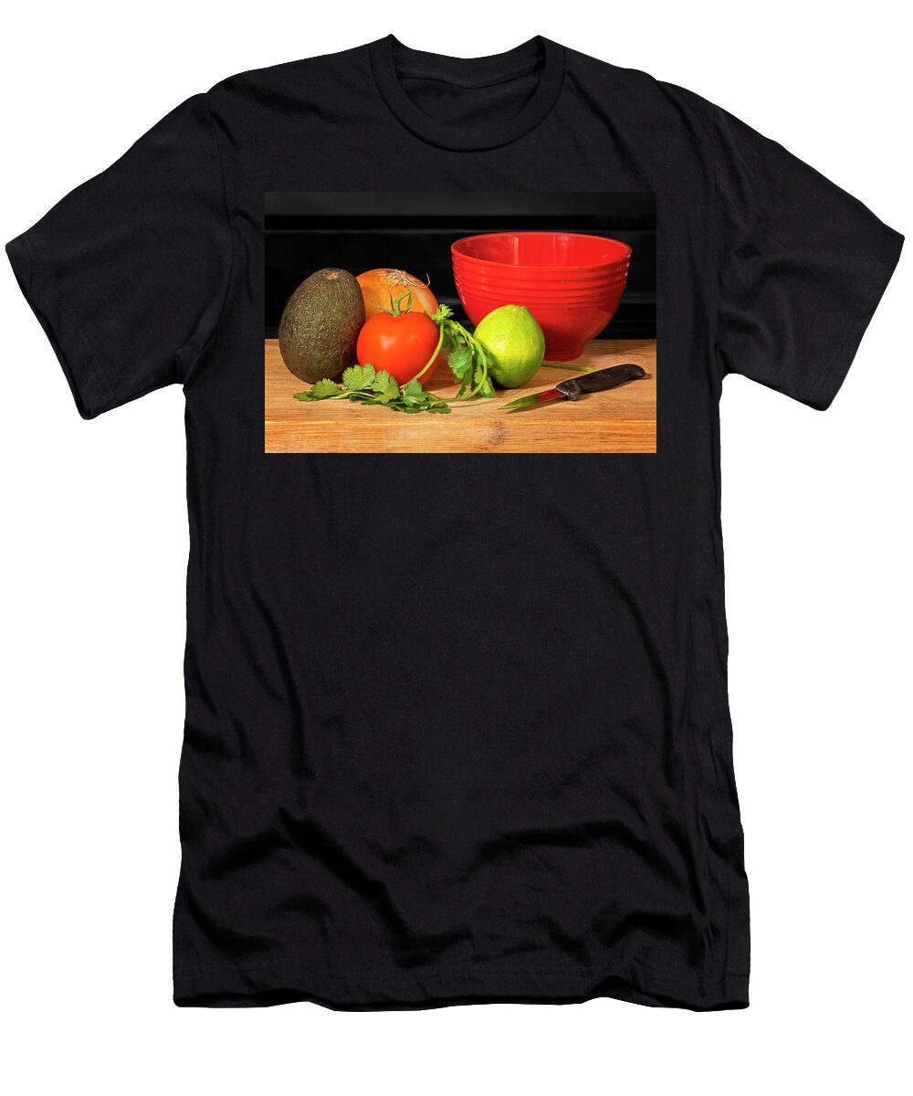 Guacamole in the Making Nikolyn Mcdonald T-Shirt