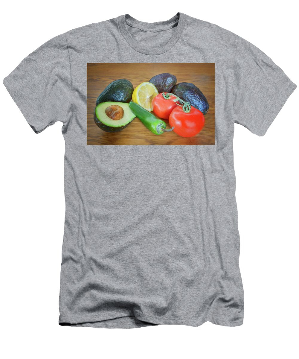 Guacamole Still Life Nikolyn Mcdonald T-Shirt