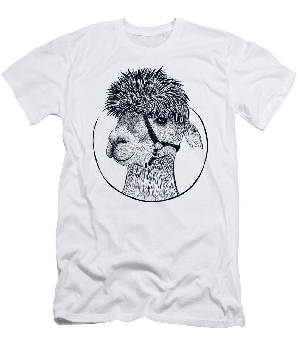 Guanaco Llama Vicuna Breeder Alpaca Graphics Lab T-Shirt