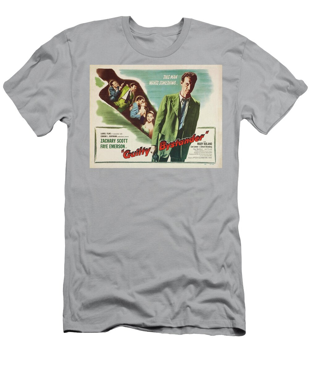Guilty Bystander 1950 Original Movie Poster T-Shirt
