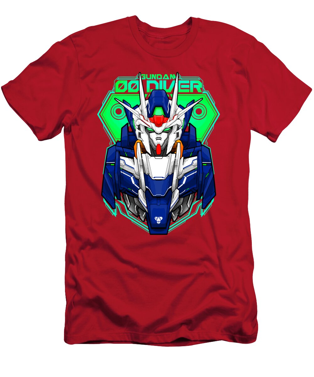 Gundam 00 Diver Kamal Gamanto Simbolon T-Shirt