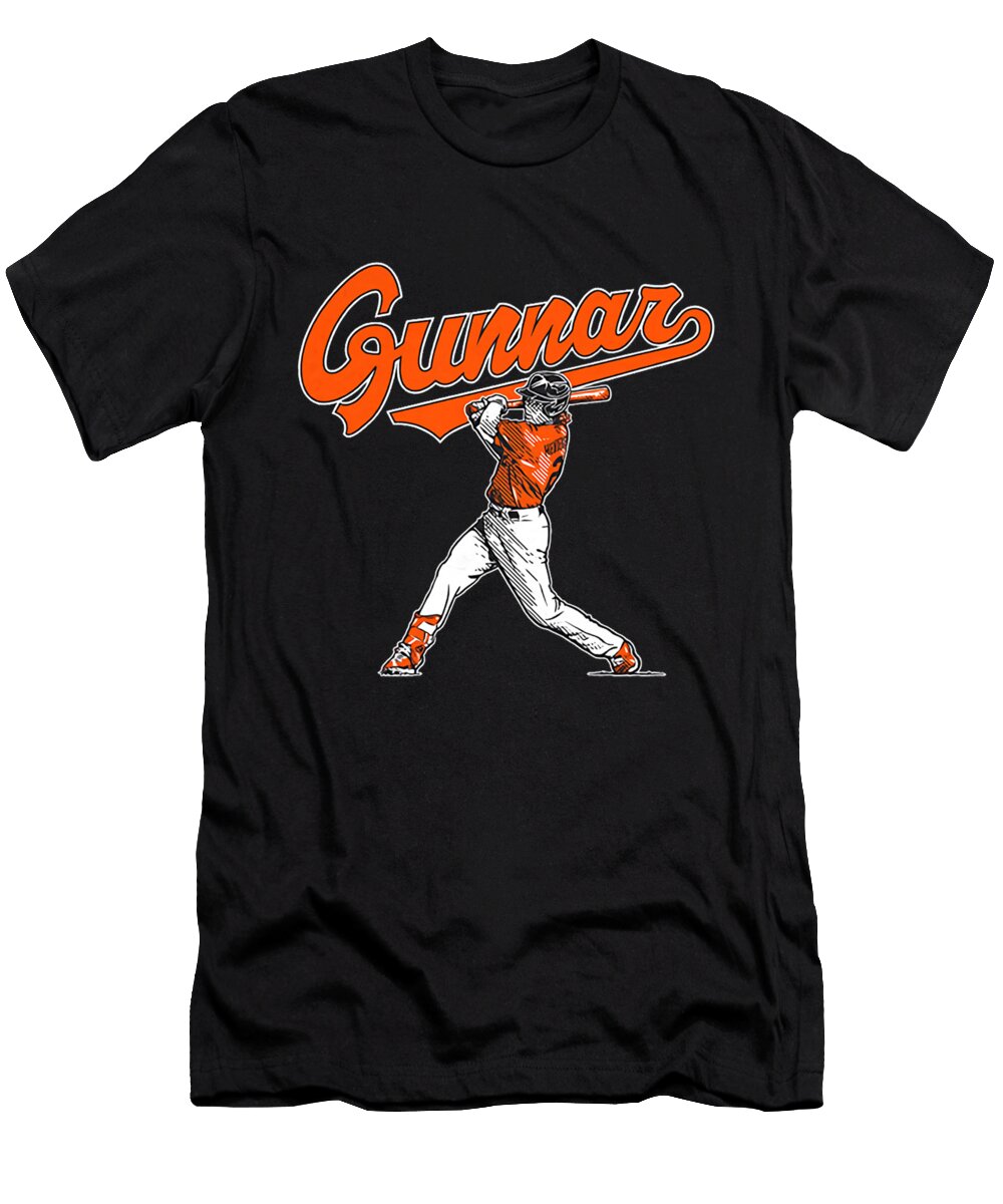 Gunnar Henderson Swing Ozlem Altin T-Shirt