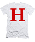 H in Red Typewriter Style Custom Home Fashions T-Shirt