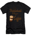 Half Pickleball Player Half Coffee Tinh Tran Le Thanh T-Shirt