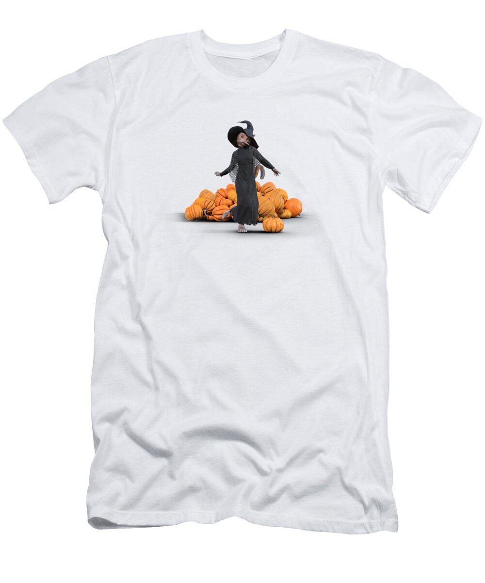 Halloween Charming Cat Betsy Knapp T-Shirt