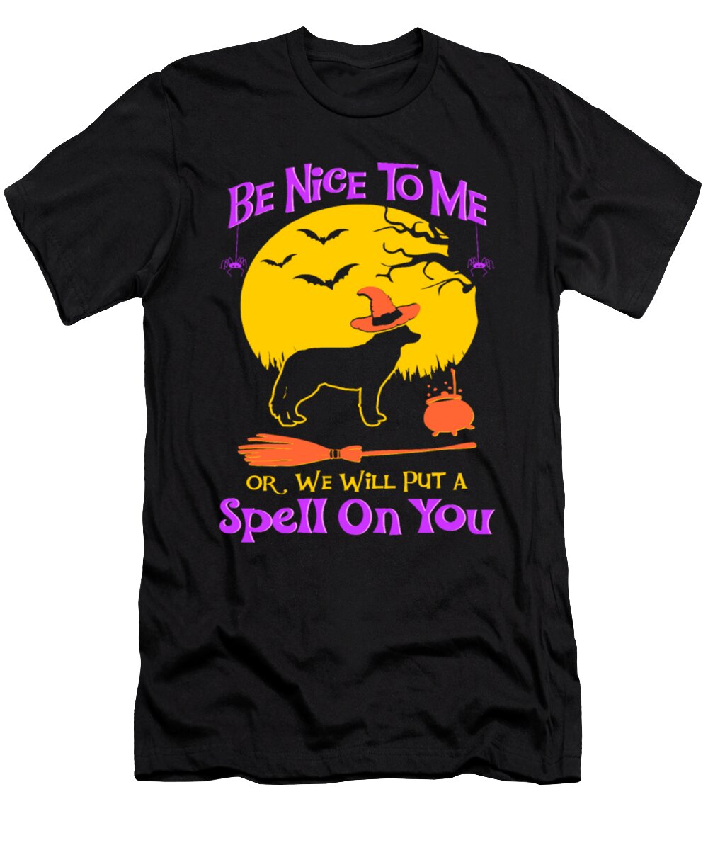 Halloween Husky Dog Tinh Tran Le Thanh T-Shirt