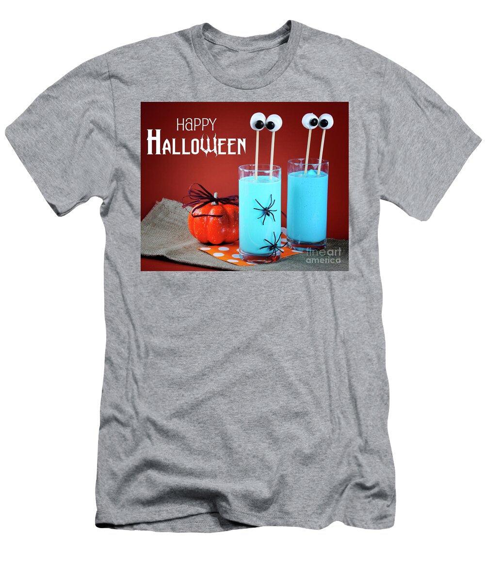 Halloween Marshmallow Extended Martian Eyes Smoothie Milleflore Images T-Shirt