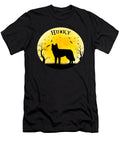 Halloween Moon Husky Dog Tinh Tran Le Thanh T-Shirt