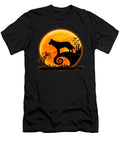 Halloween Moon Husky Gift Tinh Tran Le Thanh T-Shirt
